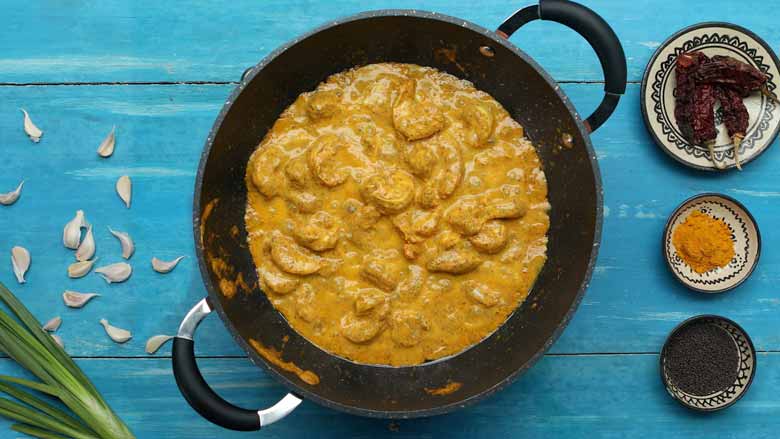 How to cook mustard prawns