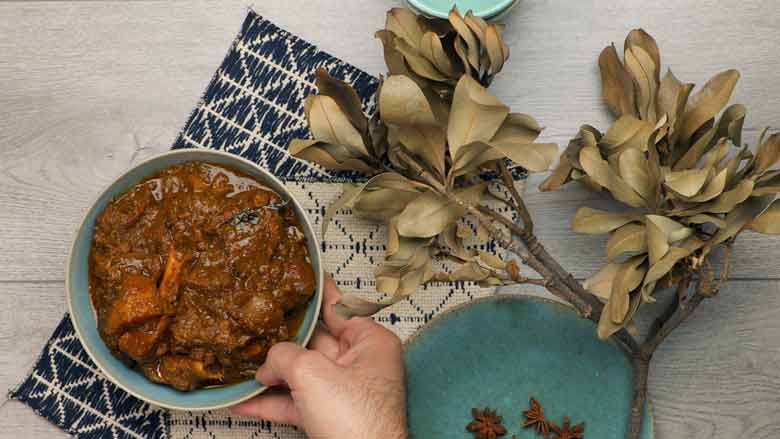 Transfer to a bowl and serve hot - Hyderabadi Mutton Korma recipe