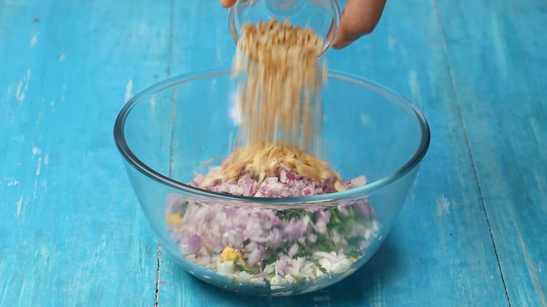 Indian Egg Salad Recipe: Indian Style Egg Salad - How to make easy