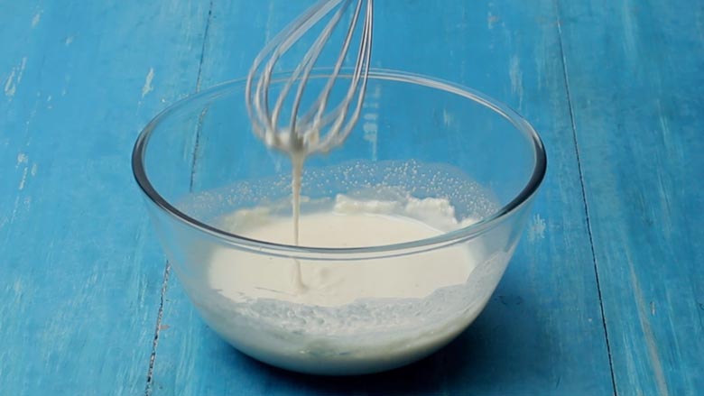 Make malpua batter of easy pouring consistency - Malpua Recipe