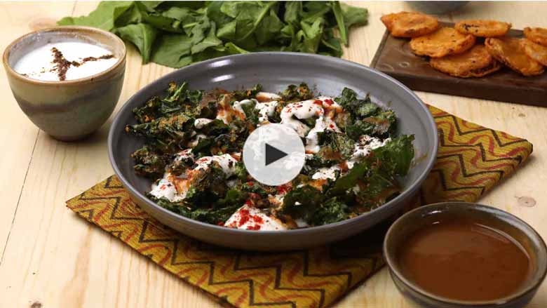 Palak Ki Chaat Recipe