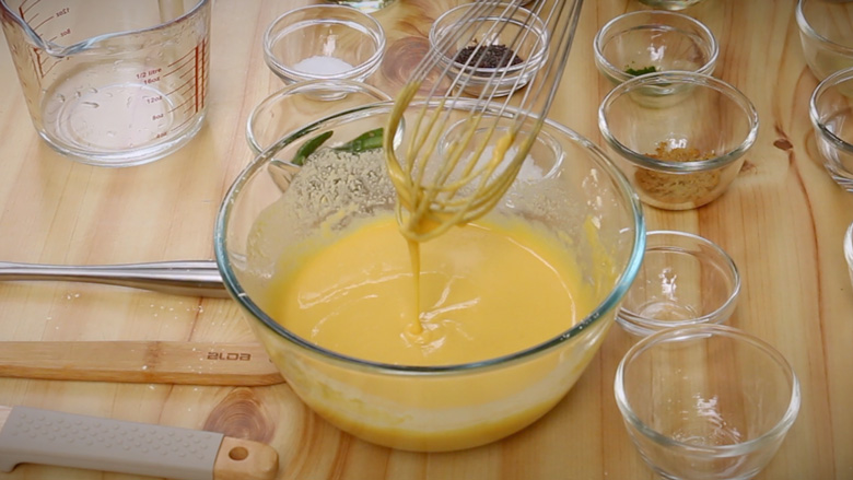 Add water to make khaman dhokla batter and whisk till smooth - Khaman Dhokla Recipe