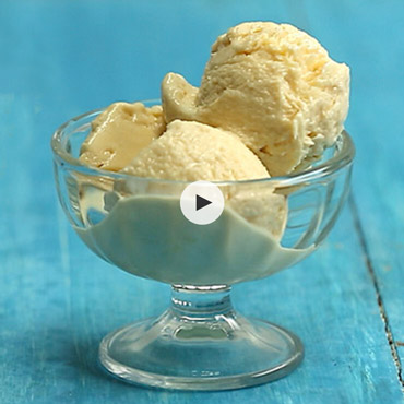 Easy Eggless Ice Cream Recipe 