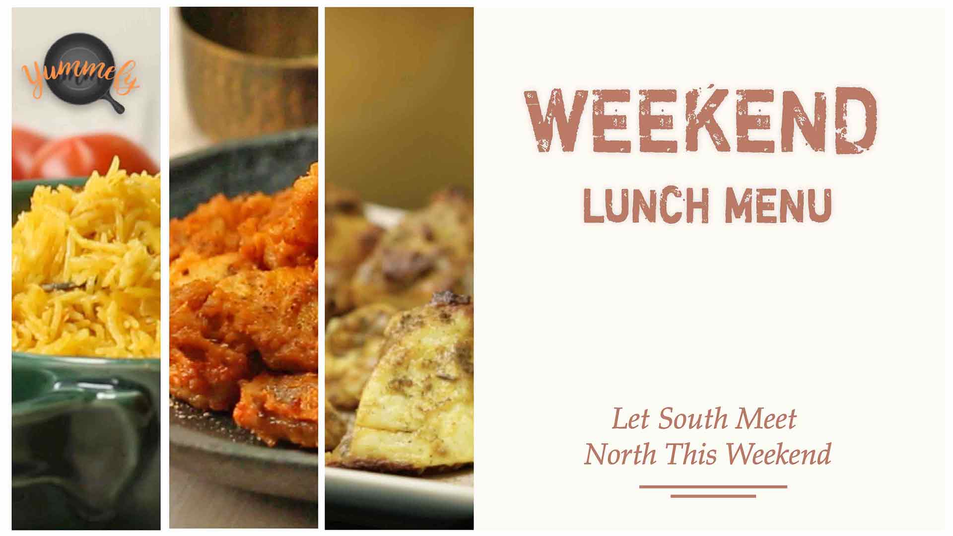 Weekend Lunch Menu | North Meets South