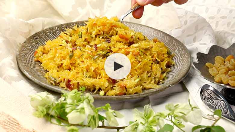 Zarda Pulao Recipe