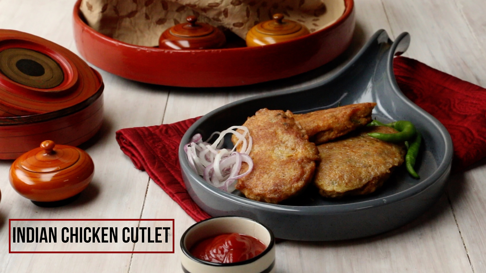 Indian Chicken Cutlet Recipe Video, how to make Indian Chicken Cutlets