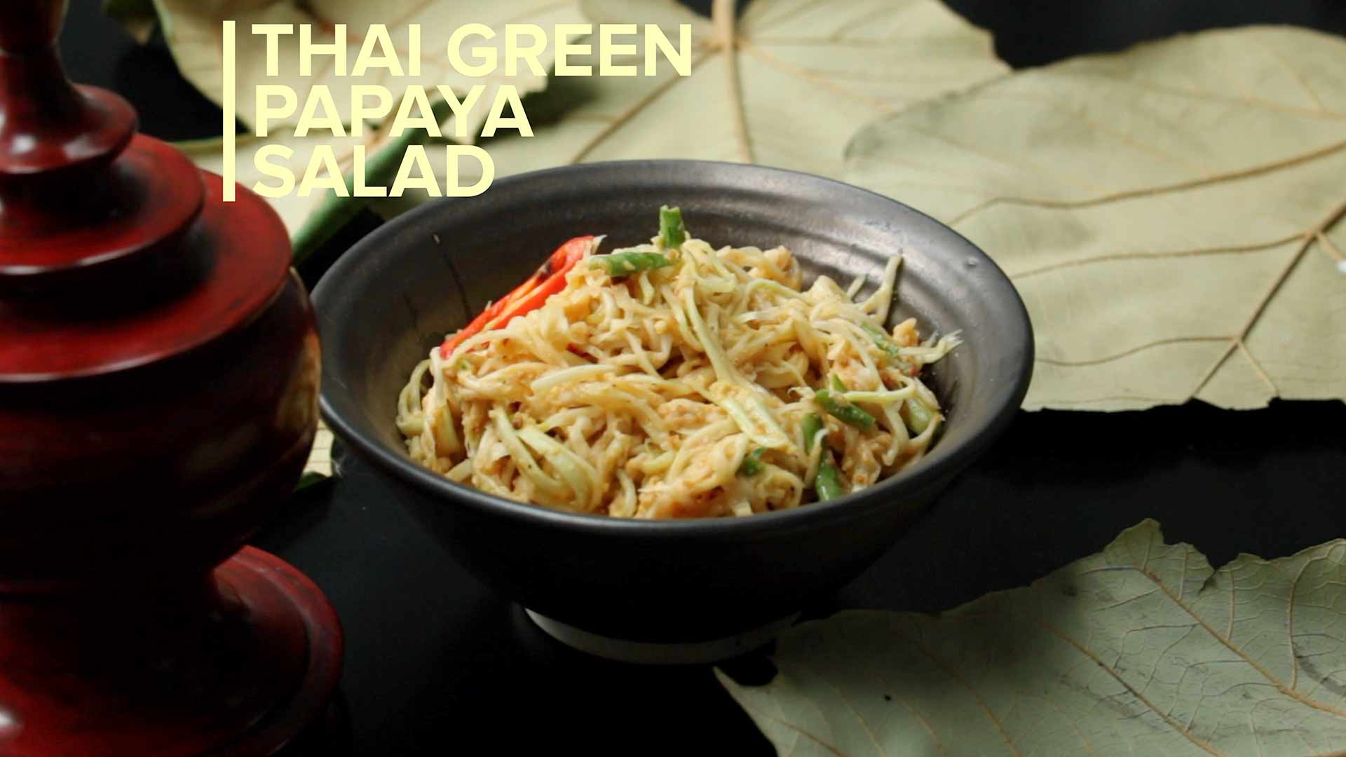 Thai Green Papaya Salad - ISARN