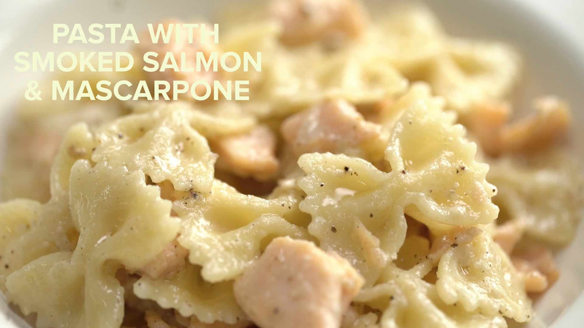 Creamy Pasta with Smoked Salmon and Mascarpone Recipe | Easy Gourmet Pasta in 15 Minutes