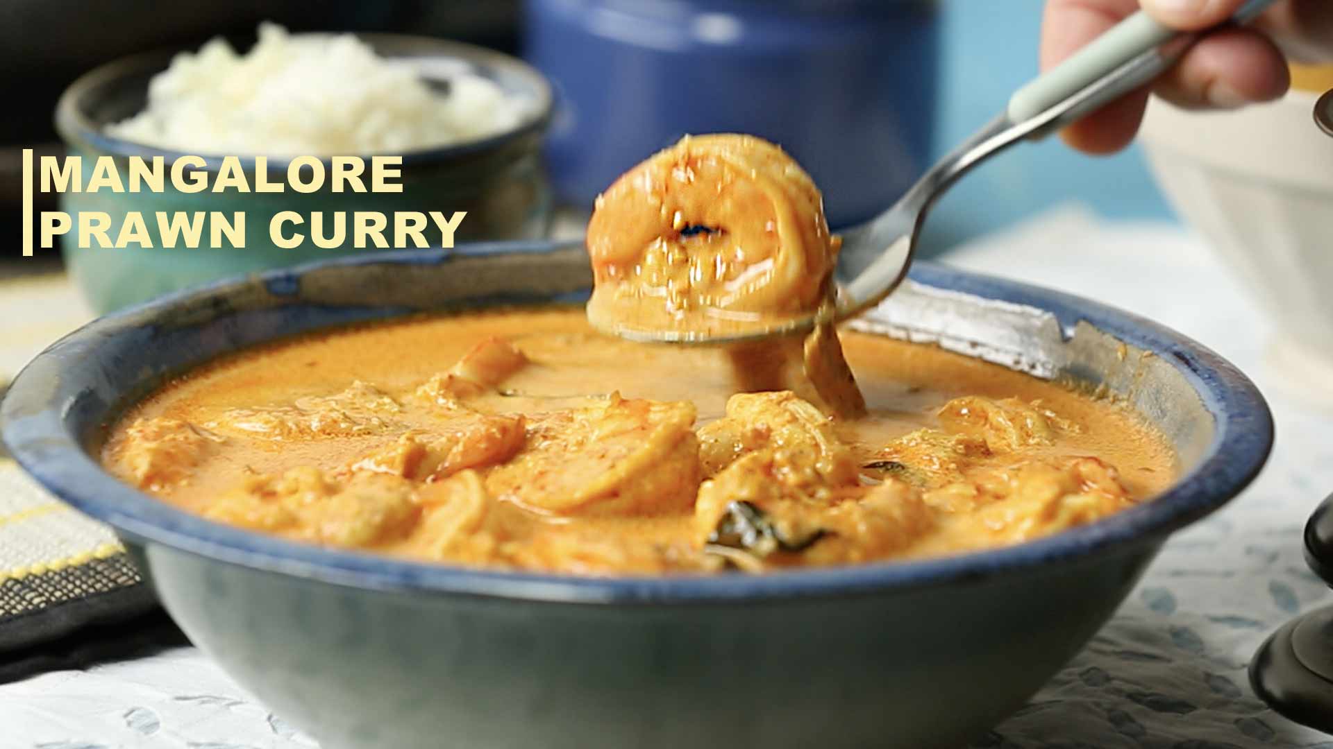 Mangalore Prawn Curry Recipe Spicy Mangalorean Prawns Video