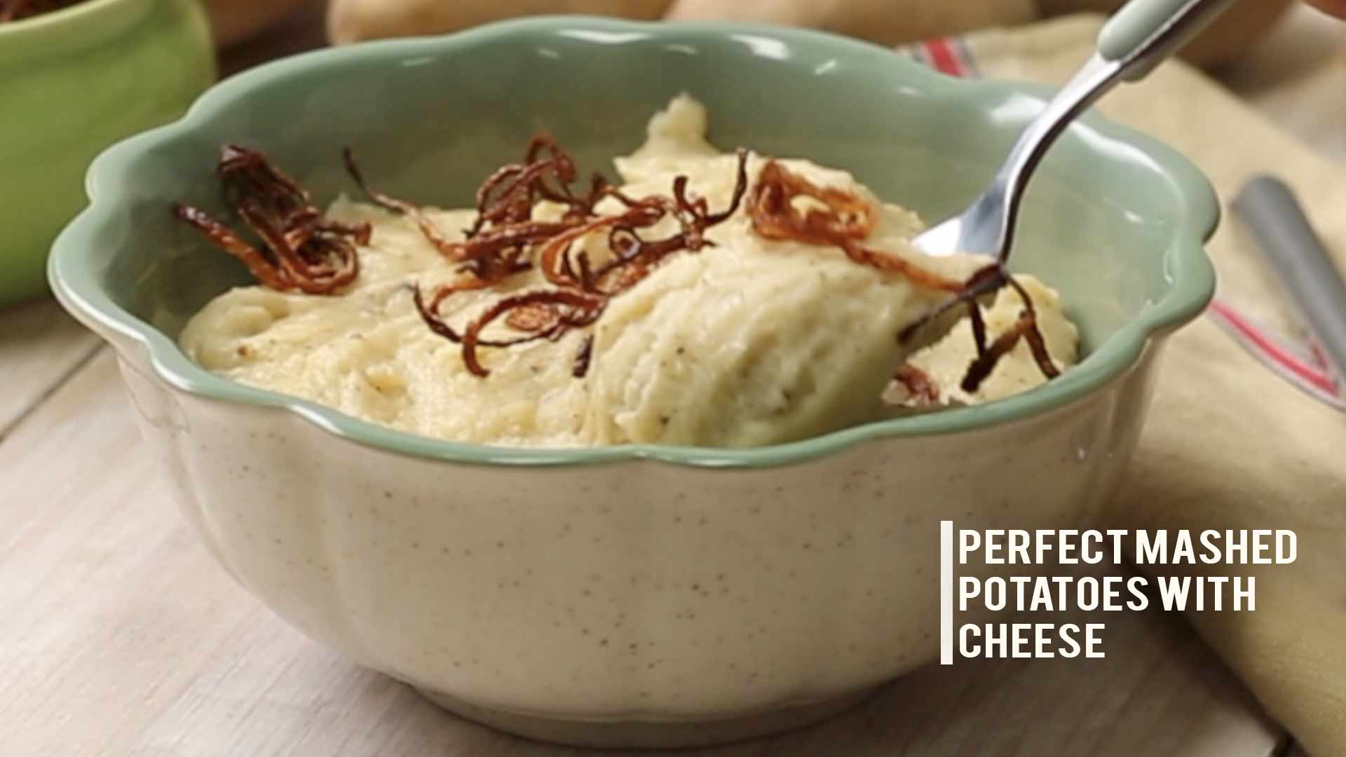Cheesy mashed potatoes recipe - Best Mashed Potatoes at home by Yummefy