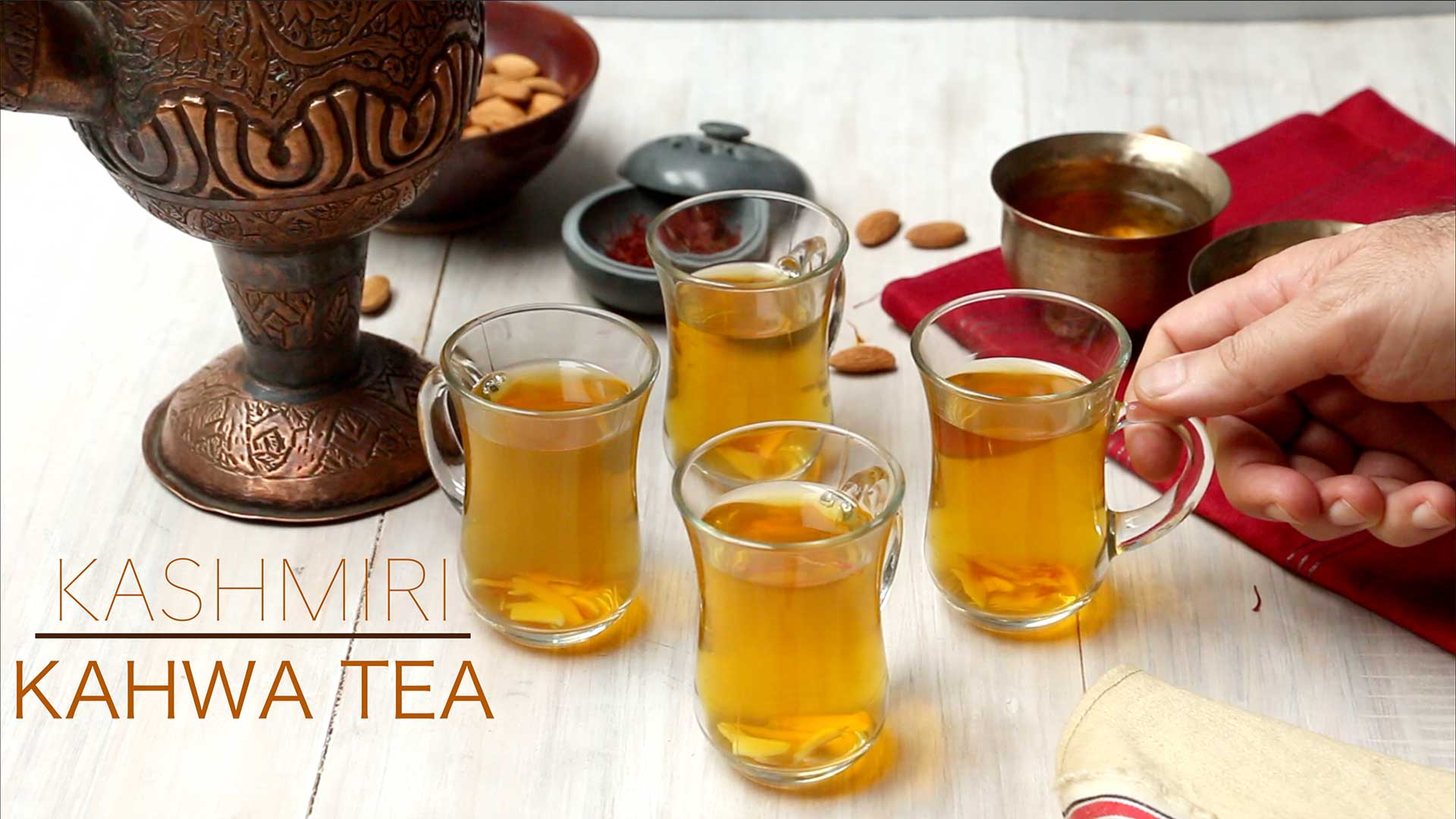 Kashmiri Kahwa Tea Recipe | How to Make Kahwa