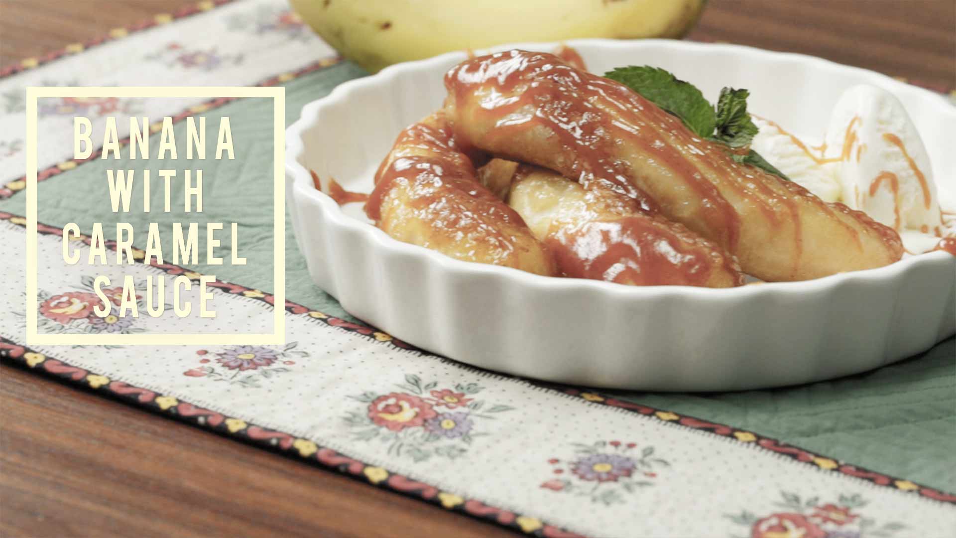 Easy Bananas with Caramel Sauce Yummefy Videos & Recipes