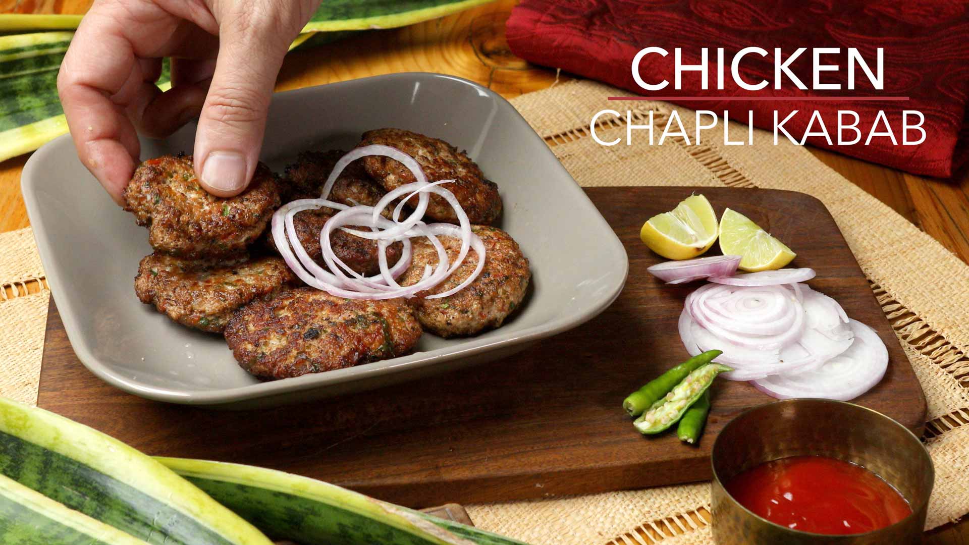 Chicken Chapli Kabab Recipe | Easy Tasty Kababs