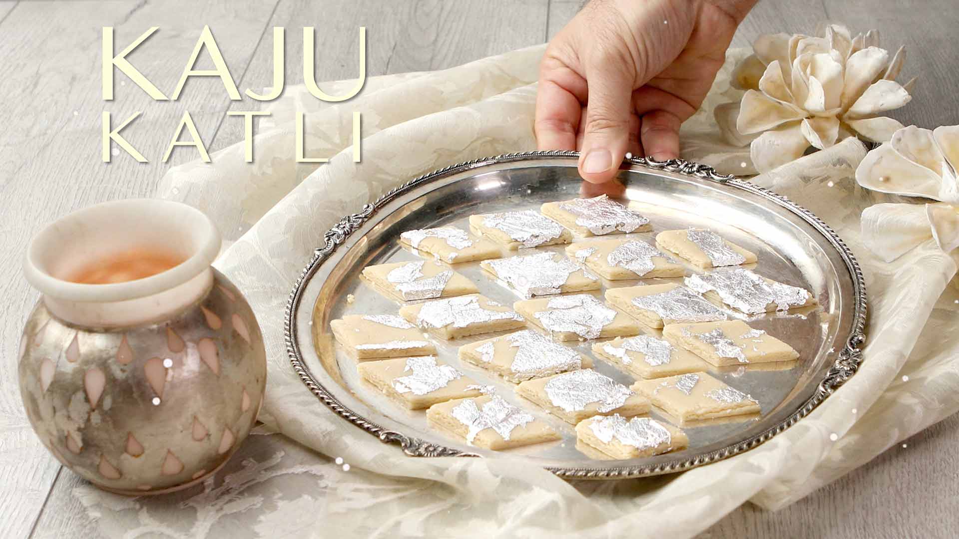 Kaju Katli Recipe | Home Made Kaju ki Burfi