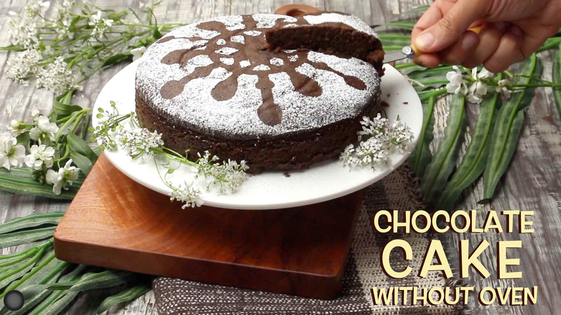 Chocolate Cake without Oven | Easy Steamed Chocolate Cake at Home | Cooker Chocolate Cake