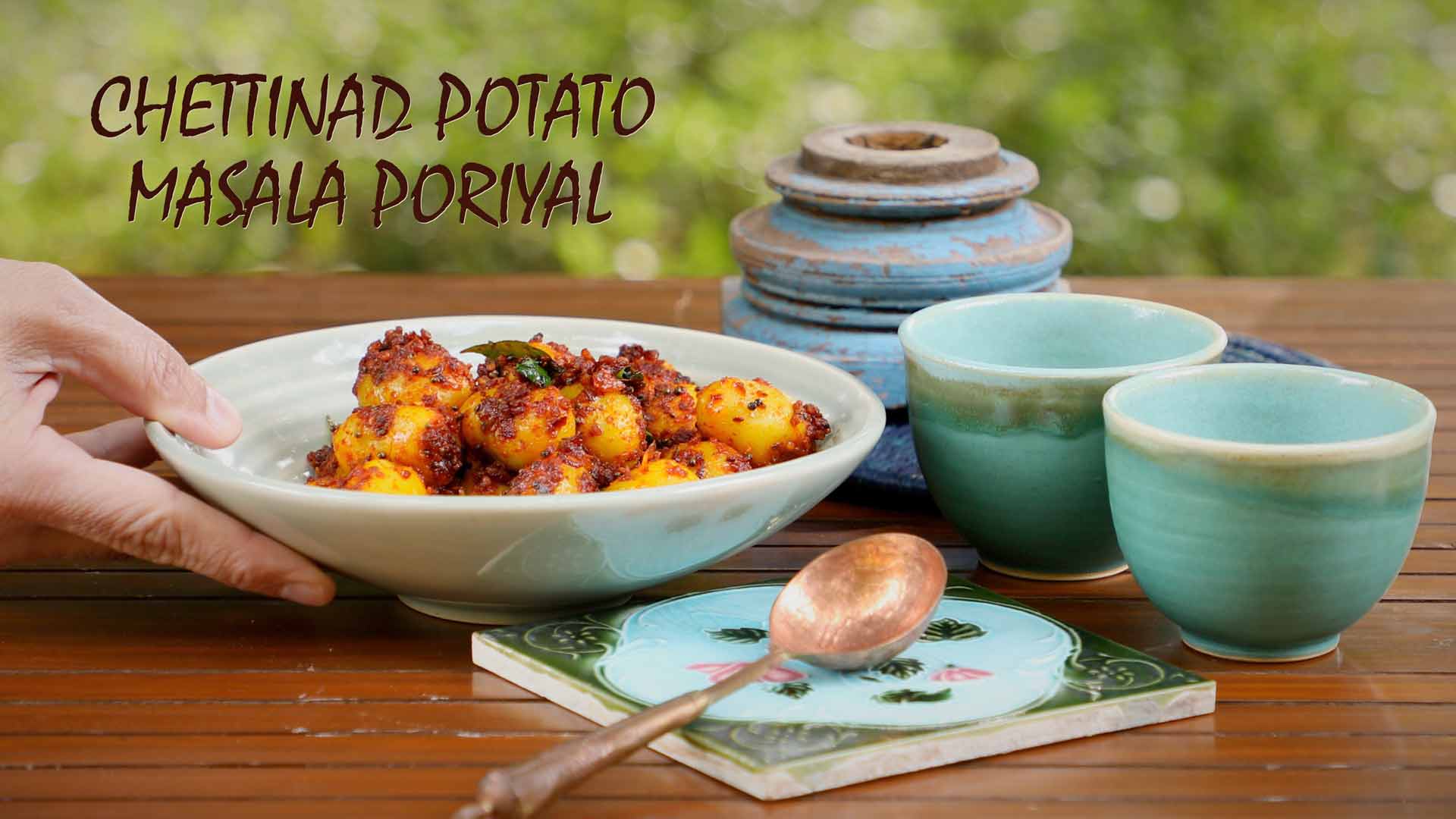 Baby Potato Masala Fry | Easy Chettinad Recipe