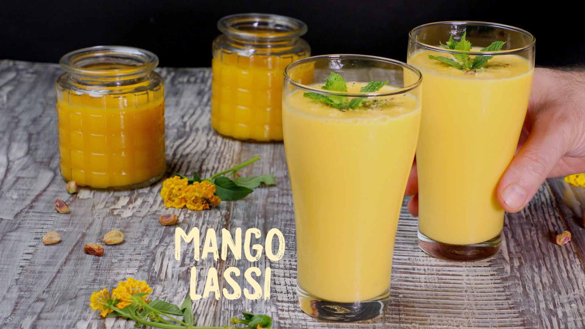 Mango Lassi Recipe | How to Make Mango Lassi at Home | Easy Mango Smoothie