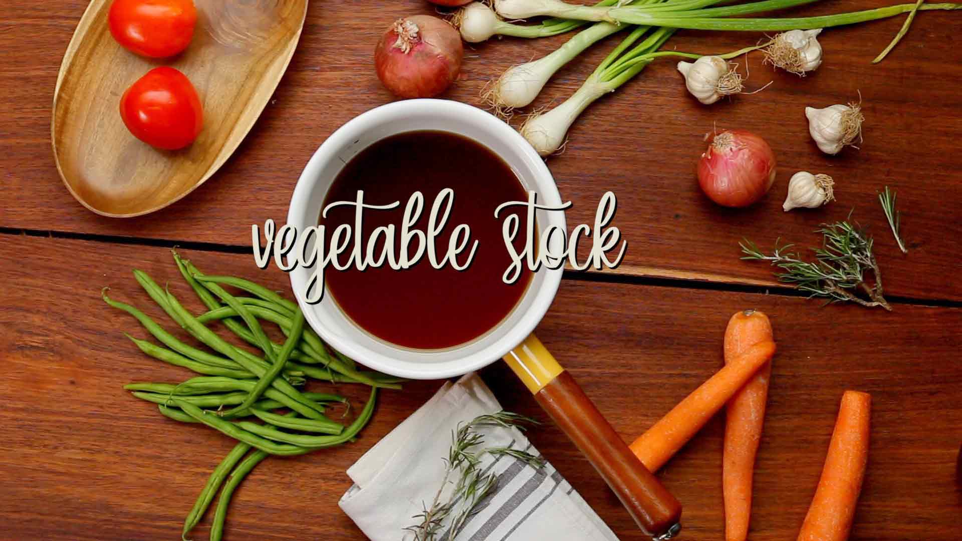 Vegetable Stock Recipe | How to make the best Homemade Veg Stock