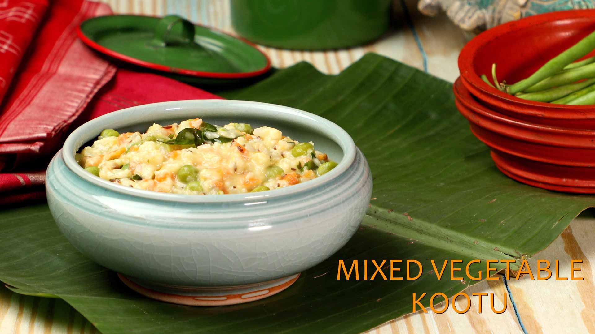 Mixed Vegetable Kootu Recipe | Easy Vegetarian