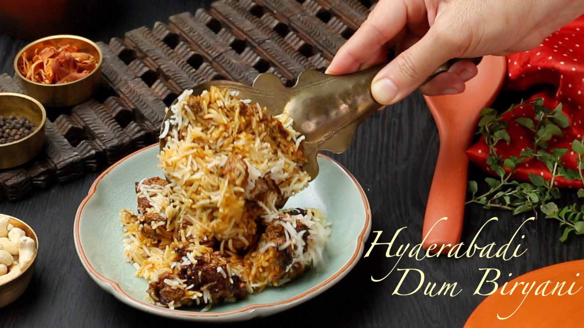 Hyderabadi Dum Biryani Recipe | How to make the Best Hyderabadi Dum Biryani