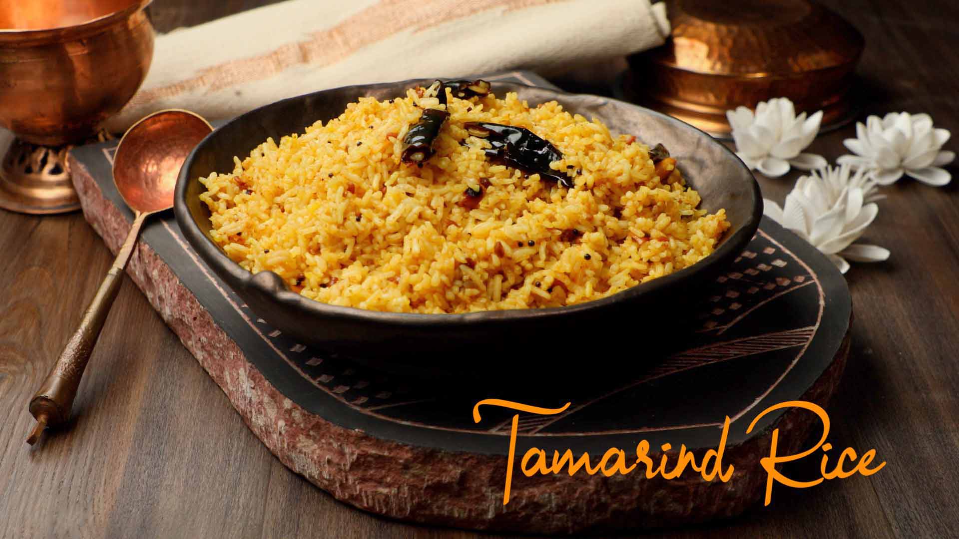 Tamarind Rice Recipe - South Indian style Tamarind Rice by Yummefy Recipes