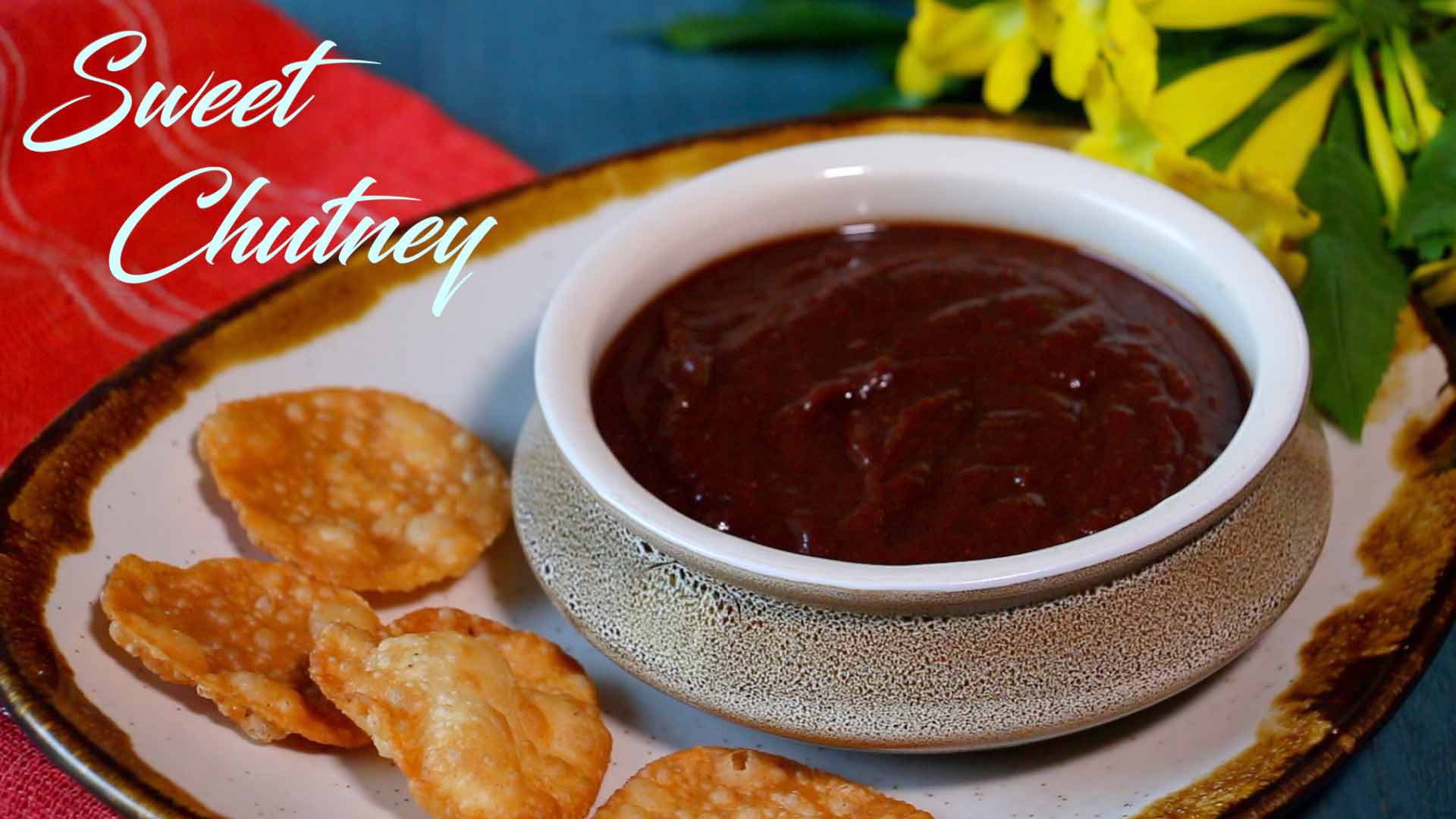 Sweet Chutney Recipe | Instant Date and Tamarind Chutney Recipe