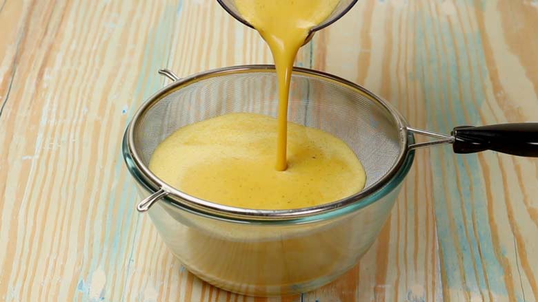 remove whole spices, blend till smooth, then strain mulligatawny soup - Vegetarian Mulligatawny Soup Recipe