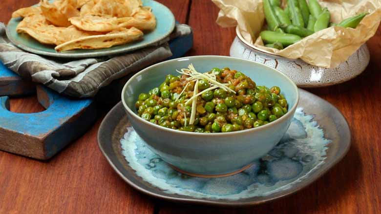 Green Peas Masala Recipe - How to make delicious Green Peas Vegetable ...