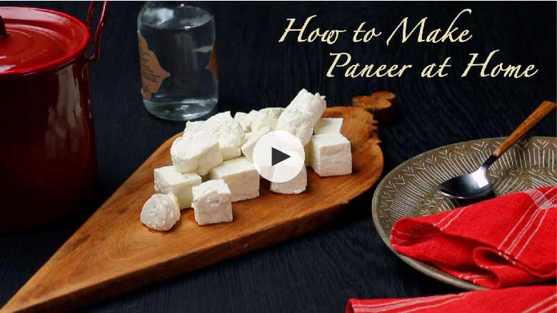 How to make paneer at home