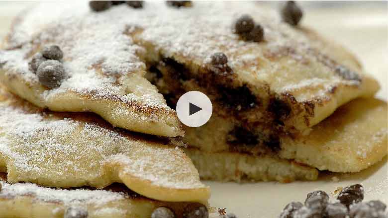 Choco Chip Pancakes Recipe