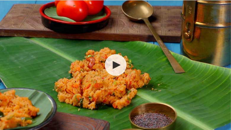 Tomato Rava Bath Recipe