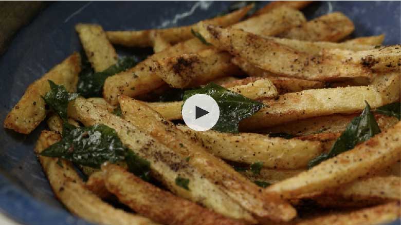 Easy Masala Potato Chips Recipe