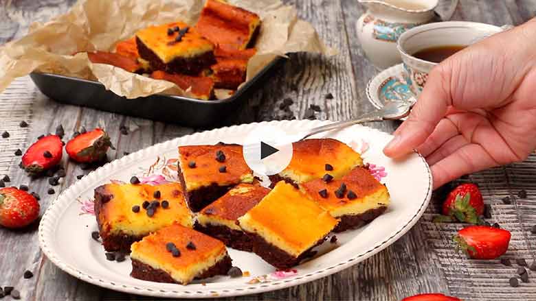 Cheesecake Brownies Recipe