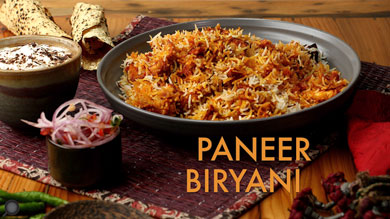 Paneer Biryani Recipe | Paneer Recipes
