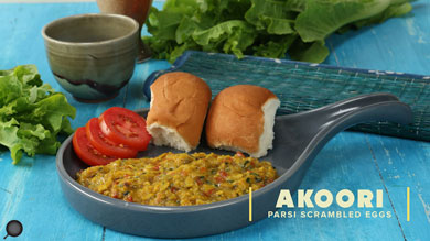 Akoori | Parsi Scrambled Eggs Recipe | Spicy Eggs for Breakfast
