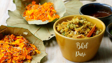 Bhel Puri Recipe | Easy Bhel | Mumbai Street Food At Home