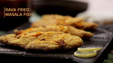 Rava Fried Masala Fish | Crunchy Spicy Fried Fish Recipe | Easy Fish Recipe