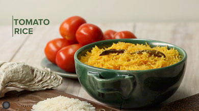 Heavenly Tomato Rice | Easy Chettinad | How to make Tomato Rice at Home