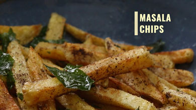 Easy Masala Potato Chips | How to make the Best Masala Fries