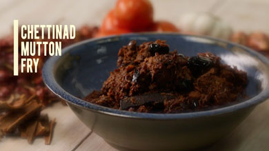 Fiery, Delicious Chettinad Mutton Fry | Uppu Kari | The best mutton recipe EVER