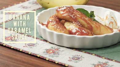 Easy Sauteed Bananas with a Luscious Caramel Sauce