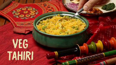 Veg Tahiri Recipe | Vegetable Tehri | Easy One Pot Rice Recipe | Veg Tahari