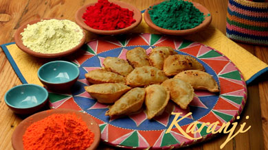 Karanji Recipe | Maharashtrian Gujiya | Maharashtrian Karanji