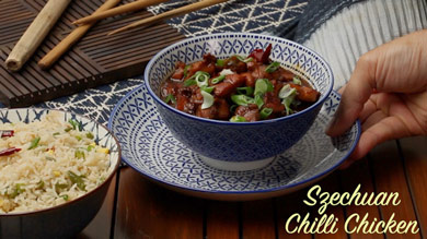 Chilli Chicken Szechuan Style Recipe | How To Make Chilli Chicken at Home
