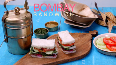 Bombay Sandwich Recipe | Best Veg Bombay Sandwich (Street Food)