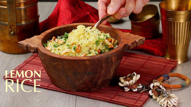 Lemon Rice | Quick and Easy South Indian Rice Recipe