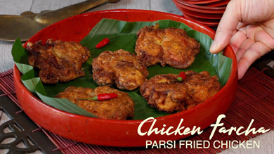 Chicken Farcha | Parsi Style Crispy Fried Chicken | Marghi Na Farcha