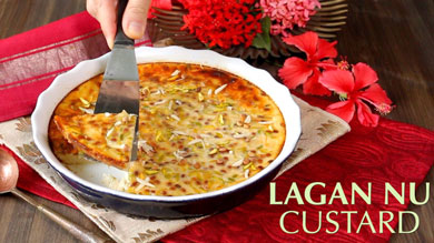 Lagan Nu Custard Recipe | Traditional Parsi Wedding Custard