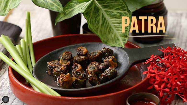 Patra Recipe | Alu Vadi Recipe | Arbi Leaf Roll | Yummefy