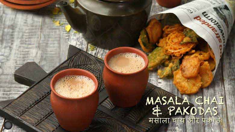 Masala Chai and Pakodas | The Best Monsoon Recipes | Yummefy Recipes